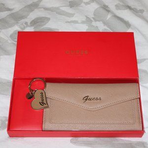 Guess Los Angeles Sullivan Gifting Tan Wallet Set